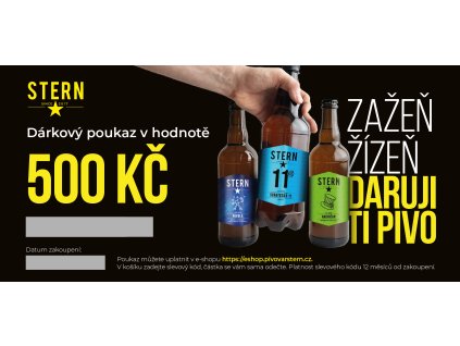 darkovy poukaz 500