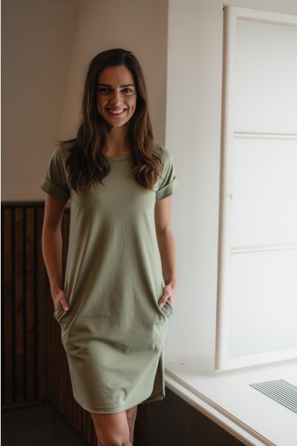 Šaty zelené - Voda