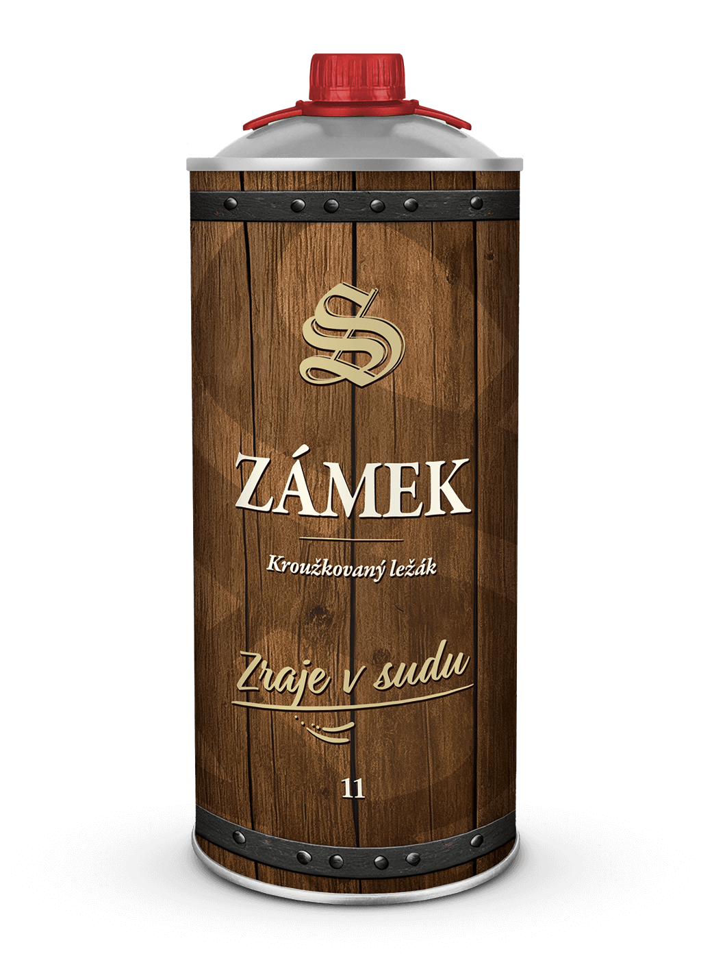 Plechovka pro chlapy Zámek 11% 2l