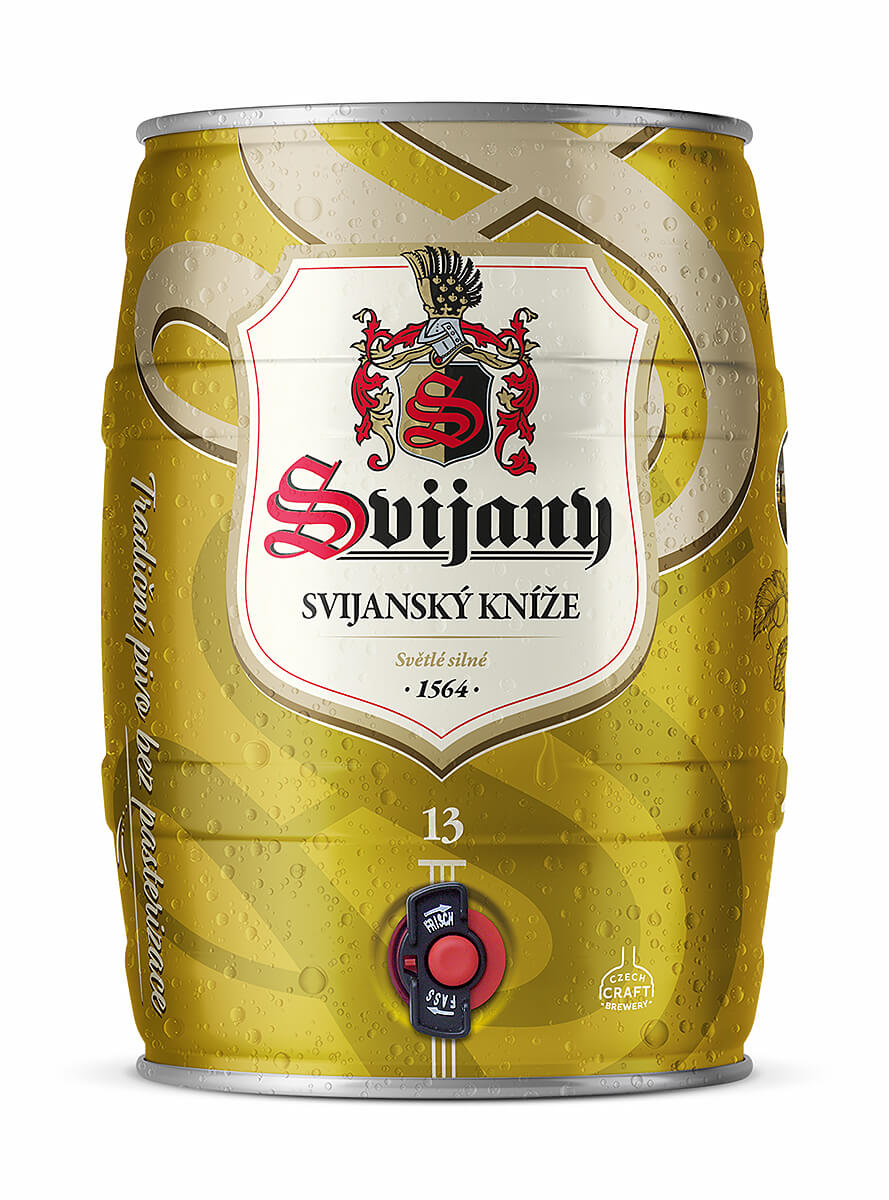 Soudek piva 5l Svijanský Kníže 13%