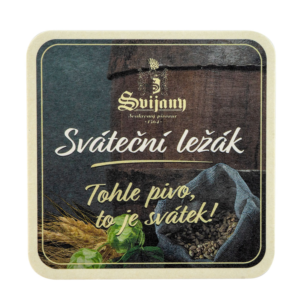 Tácek papírový - Sváteční ležák