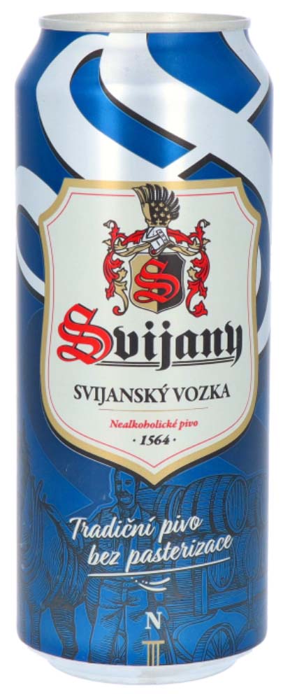 Pivo Svijanský Vozka v plechovce 0,5l po 12 ks