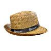 Klobouk slámový se stuhou