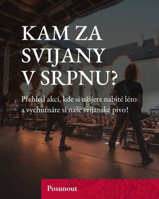 Máte už plány na srpen? 🍻 Pokud ještě přemýšlíte, kam vyrazit, máme pro vás pár tipů na akce, kde si užijete skvělou...