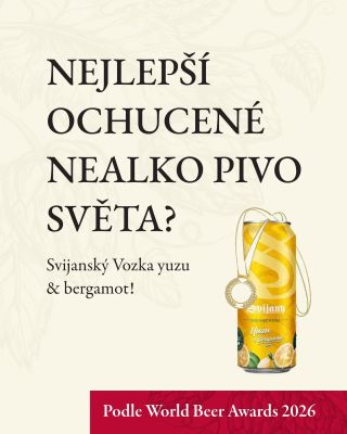 Naše piva slaví další úspěch! 🥇 Váš oblíbený Svijanský Vozka yuzu & bergamot zabodoval v mezinárodní soutěži a odváží si...