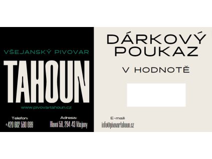 poukaz darek