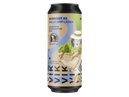 VIK GumBoot3 mockup single white