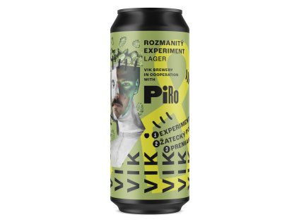 VIK Rozmanity experiment mockup single white