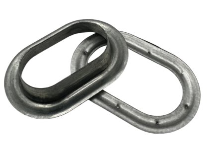 Oko na plachtu oválné 42x22mm