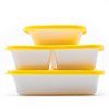NonOilen® - Three-piece set of closable food boxes