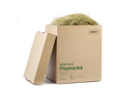 Seno Plavnická otava 7 kg krabice