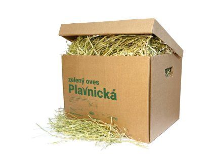 Plavnická BIO zelený oves 2 kg krabice