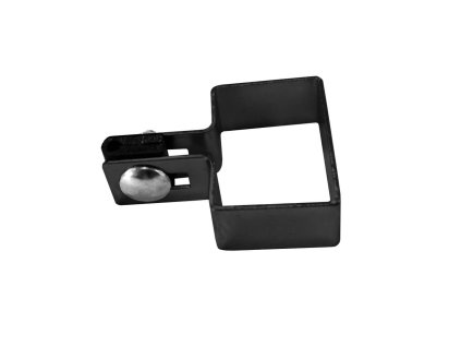 Úchyt panelu ke sloupku 80x80mm koncový (Barva Zinek)