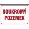 Soukromý pozemek - hliník