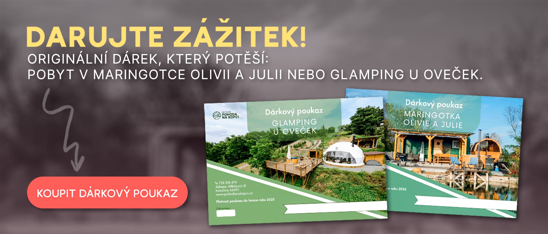 Dárkové poukazy