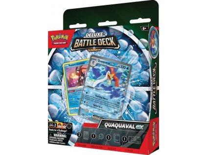 Deluxe Battle Deck Meowscarada ex & Quaquaval ex1