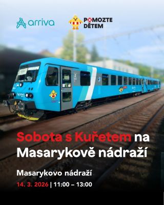 Přijďte nás pozdravit na Masarykovo nádraží! Zastavte se za námi v sobotu 14. března mezi 11:00–13:00 na Masarykově...