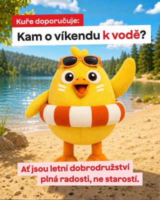 🐣 Kam by vám naše Kuře doporučilo vyrazit za letním dobrodružstvím, které nestojí skoro nic? 💦 Prázdniny jsou v plném...