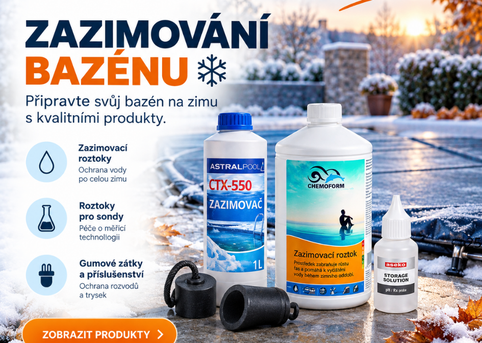 Zazimování bazénu