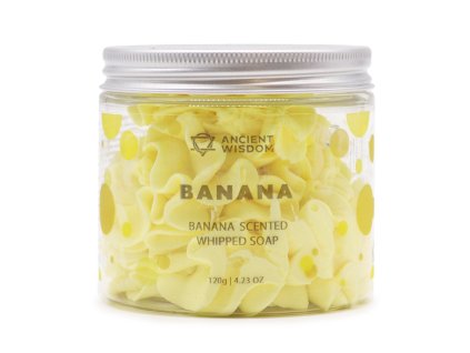 Šlehané Mýdlo "Banán" 120g