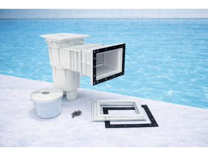 Komponenty čističe bazénu u vody