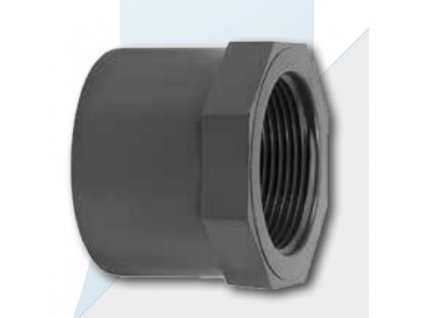 Redukce d25 vlepovací se závitem (Varianta 25x1/2")
