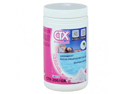 vyr 1652chlorovy granulat do bazenu ctx 200 gr 1kg