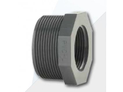 Závitová redukce krátká vnější a vnitřní závit  různé rozměry