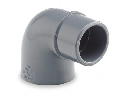 Koleno d75 / 90 ° vlepovací