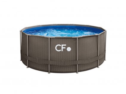 1672 bazen planet pool frame ratan 366 x 132 cm 1