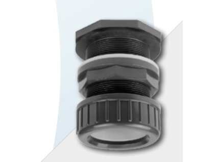 Průchodka s upínací maticí  D 63 x 2 1/2"
