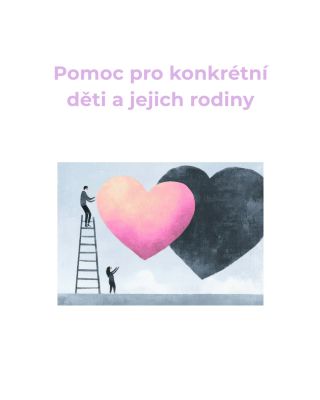 Žádné dítě by nemělo zůstat na svůj smutek samo. Pomozte nám zajistit včasnou terapii pro ty, kteří ztratili tátu, mámu...