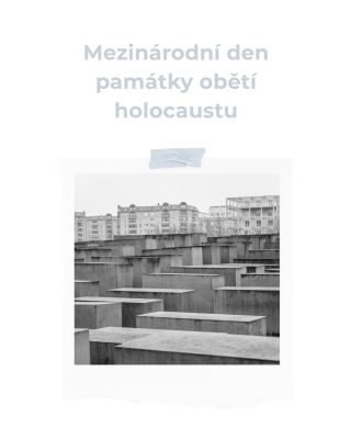 Dnešní den patří památce obětem holocaustu. 🕯️ Vzpomínáme na miliony ztracených životů. Mezi těmi, kteří prošli...