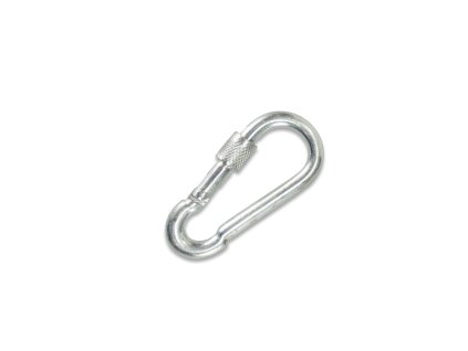 Karabina hasičská s pojistkou 80x8 /zinek