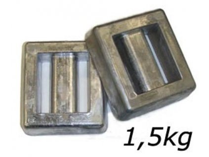 Olovo zátěž 1,5 kg