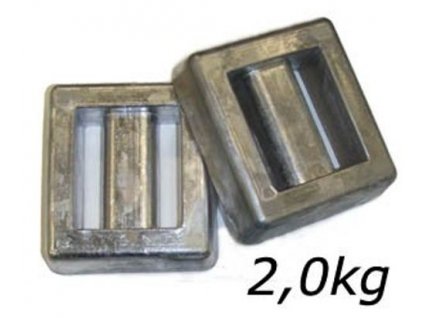 Olovo zátěž 2 kg