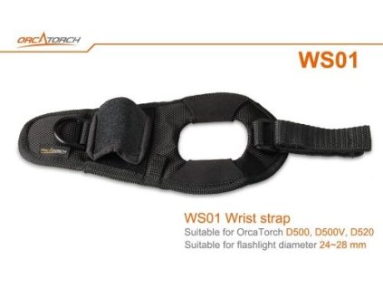 OrcaTorch zápěstný držák WS02