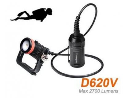 Kanystrová video svítilna D620V