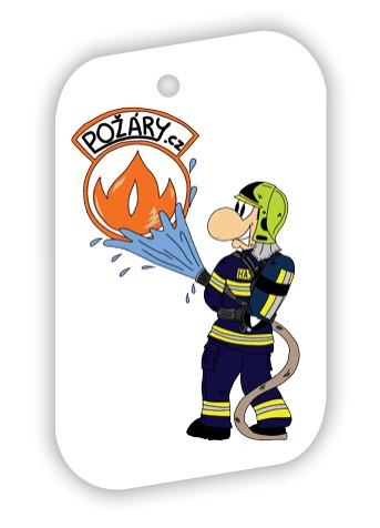 Vonný hasič do auta