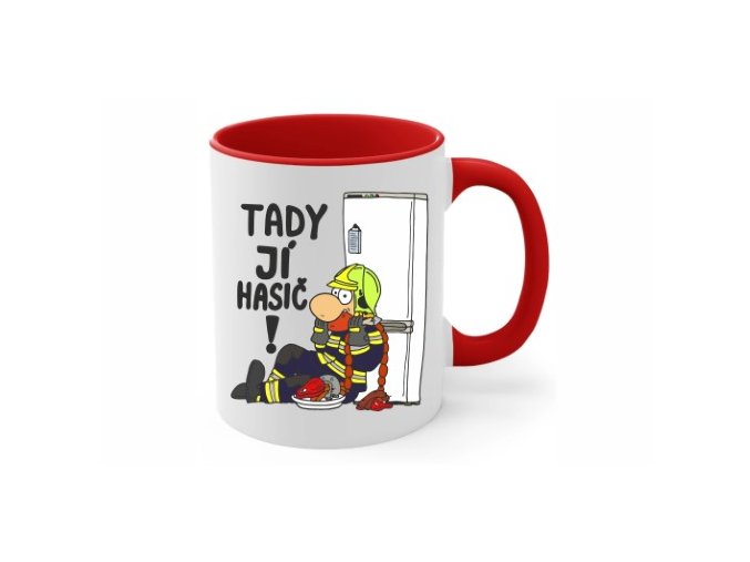 Hrneček tady jí hasič