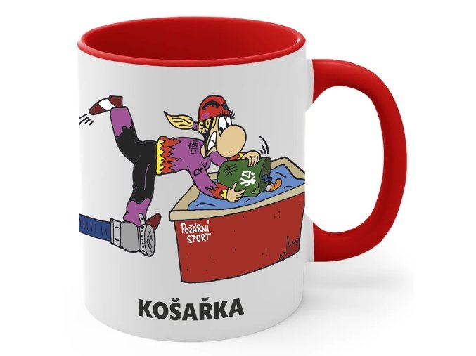 Hrneček košařka žena