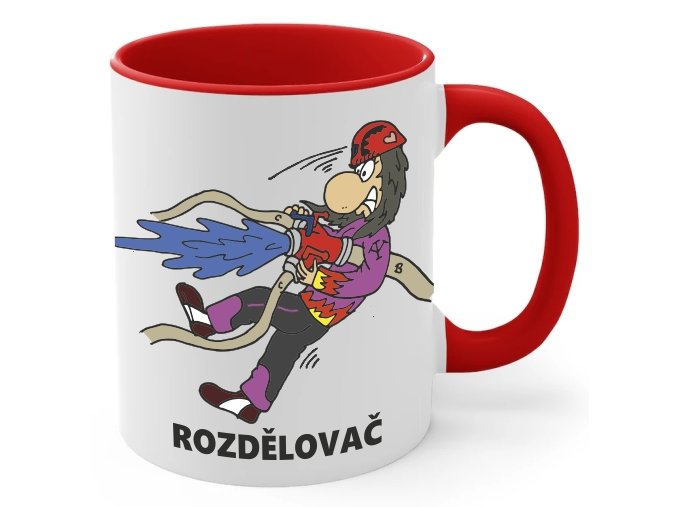 Hrníček rozdělovač žena