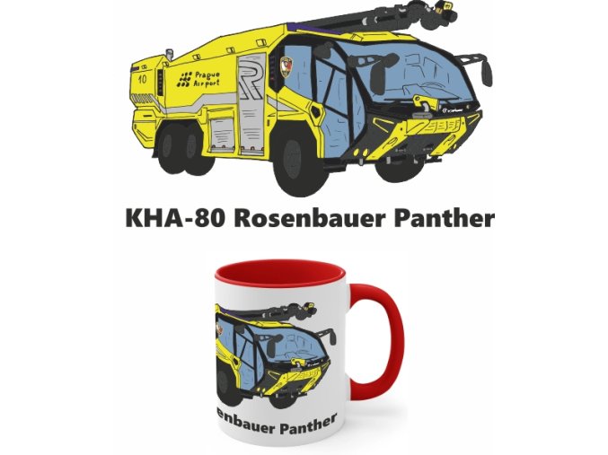 Hrneček s technikou - Rosenbauer Panther