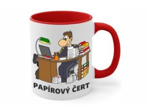 Hrneček papírový čert
