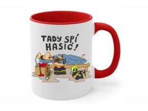 Hrneček tady spí hasič