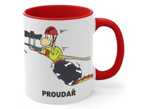 Hrníček proudař muž