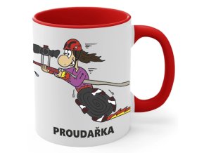 Hrníček proudař žena