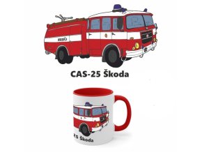 Hrneček s technikou - Škoda - CAS 25
