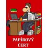 Magnetka Papírový čert
