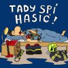 Magnetka Tady spí hasič